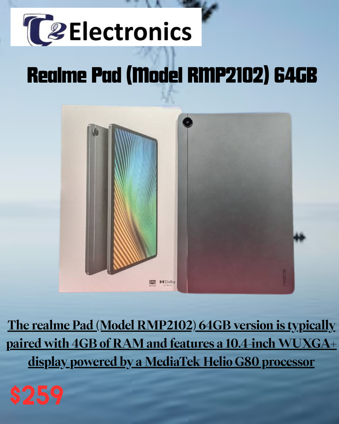 Realme Pad (Model RMP2102) 64GB