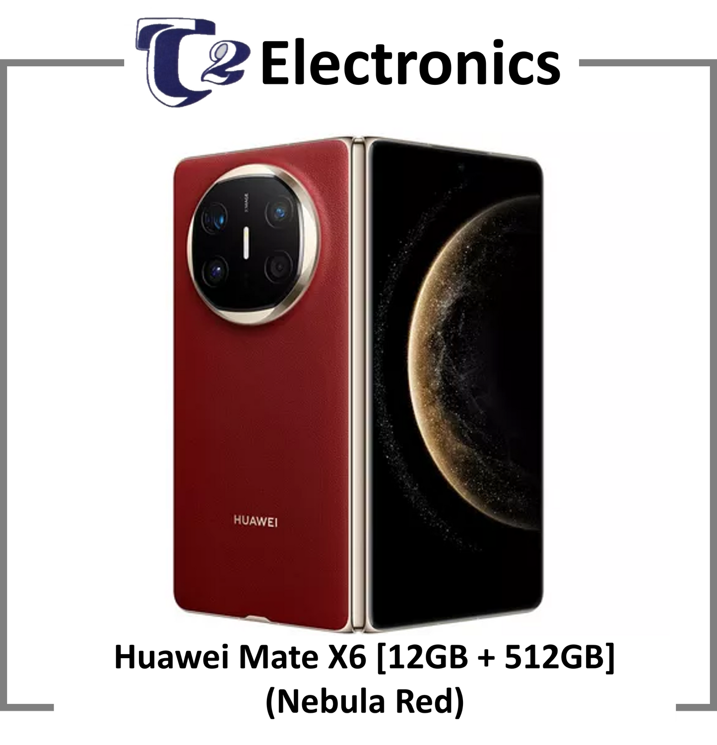 HUAWEI Mate X6 Smartphone | 12GB + 512GB | Ultra Slim and Durable | Ultra Chroma Camera | Innovative Live-multitask