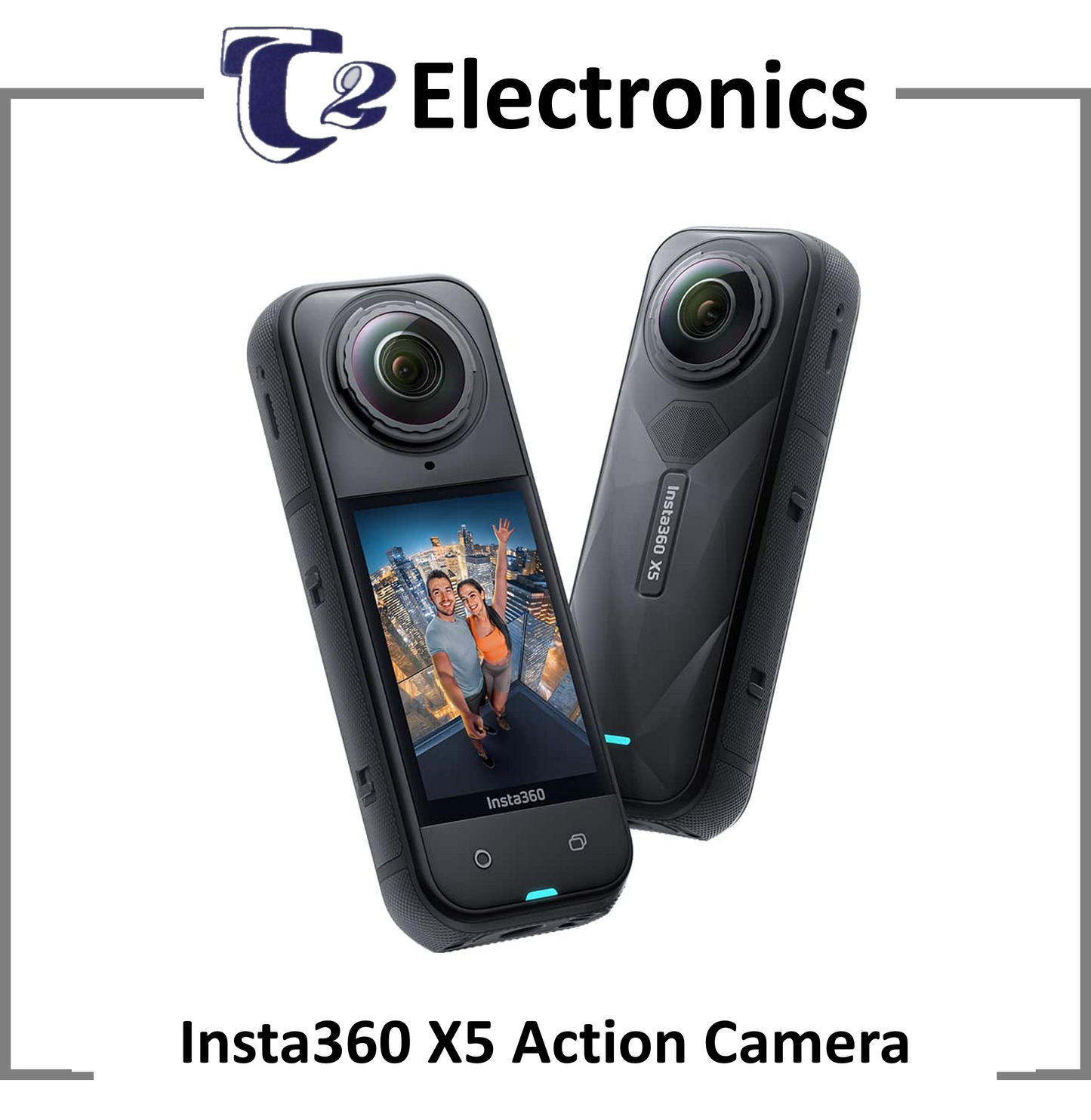 Insta360 X5 360 Action Camera AI 8K Waterproof - 1 Year Local Insta360 Warranty