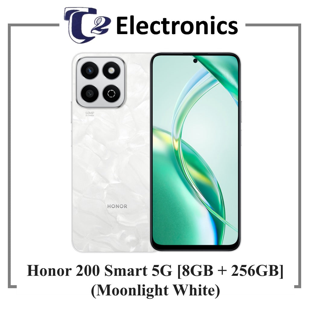 HONOR 200 Smart 5G Smartphone 16(8+8)GB+256GB SGS Premium Performance of Drop & Crush Resistance | 5200mAh