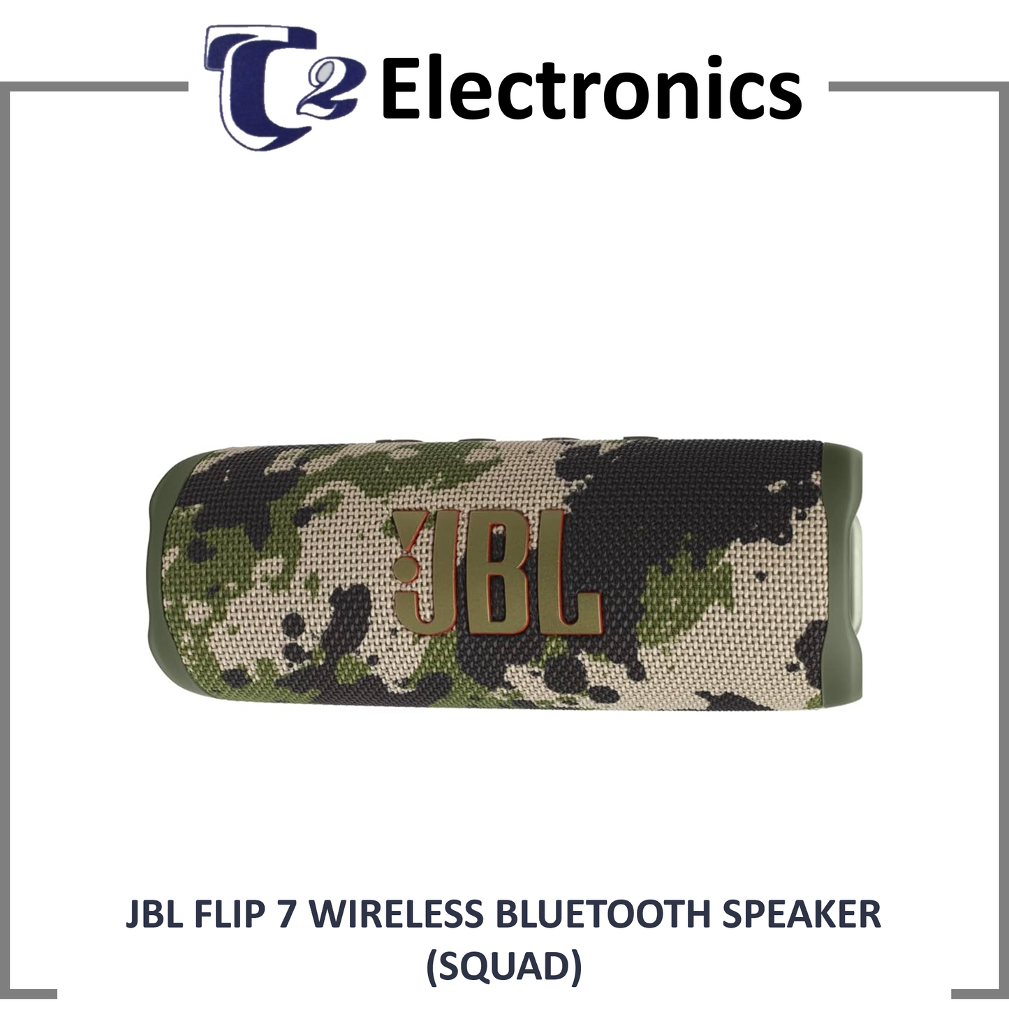 JBL Flip 7 Waterproof And Drop-Proof Speaker | New Arrival | 1 Year Warranty By JBL  - T2 Electronics