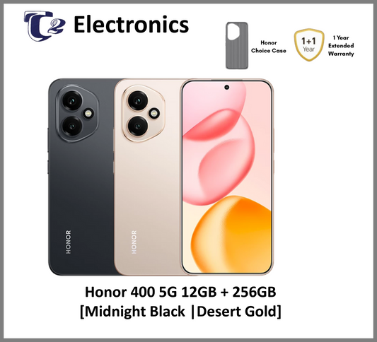 HONOR 400 5G 12GB + 256GB | 200MP Super Sensing AI Camera | 6000mAh Battery