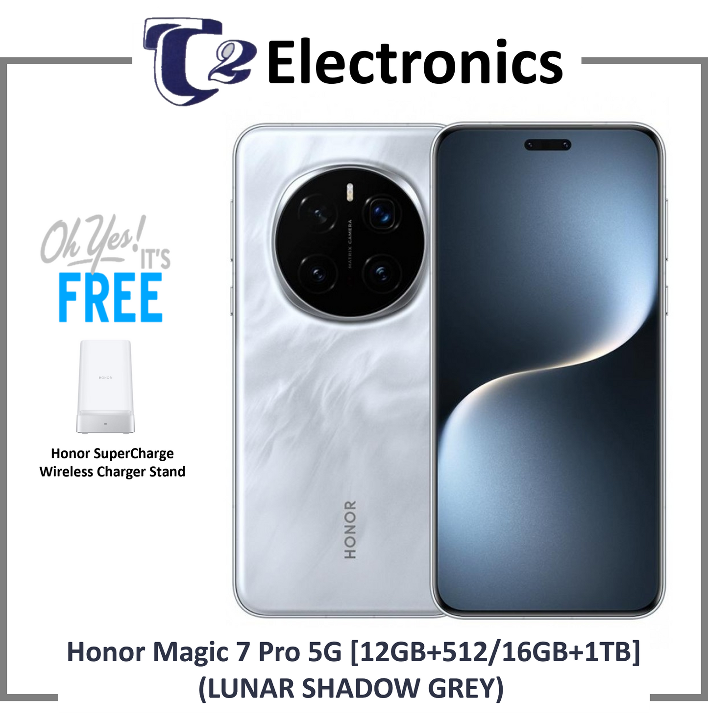 HONOR Magic 7 Pro 5G Smartphone | Smarter MagicOS 9.0 with HONOR AI | Snapdragon