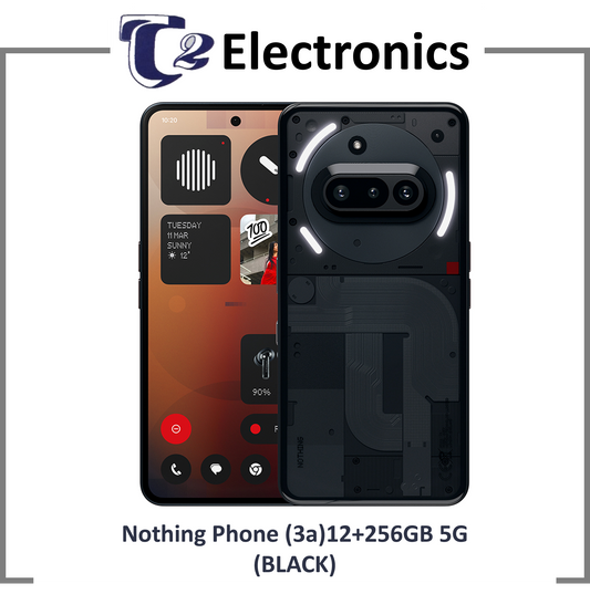 Nothing Phone (3a)12+256GB 5G | 1 Year Warranty | Official Singapore Set