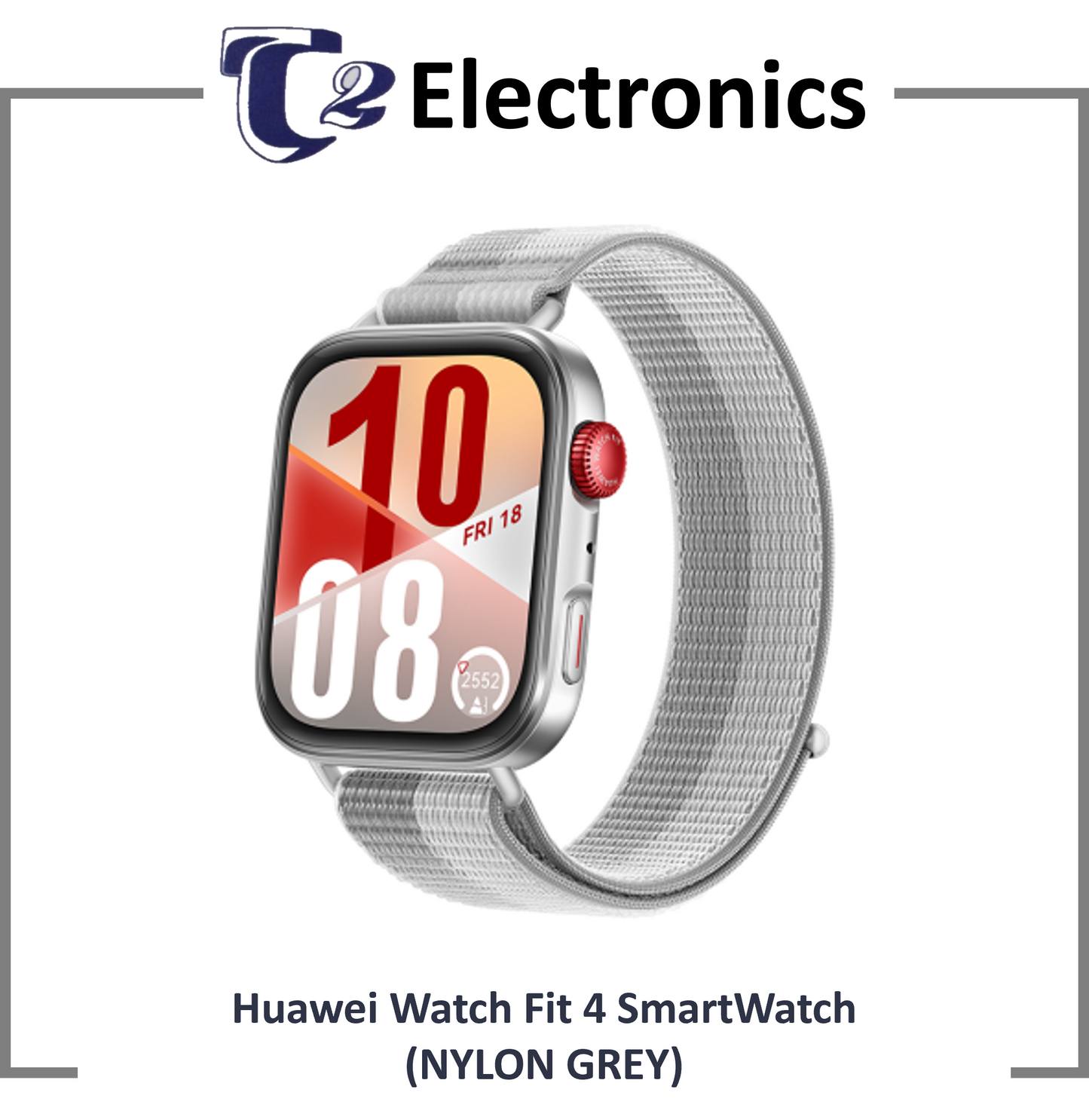 HUAWEI WATCH FIT 4 Smartwatch | Ultra Slim Design | Enriched Sports Mode - T2 Electronics