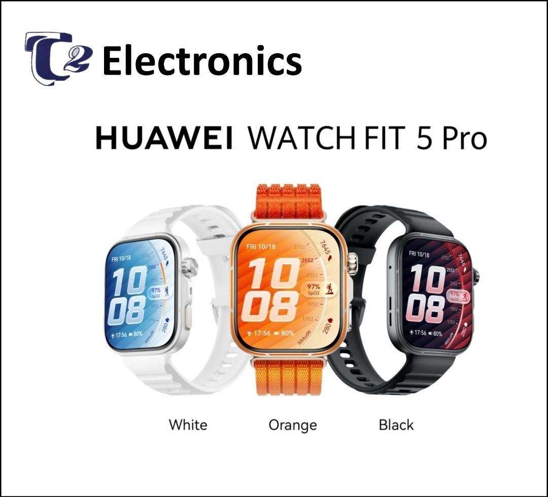 HUAWEI WATCH FIT 5 Pro Smartwatch | 1 Year Warranty By Huawei Singapore