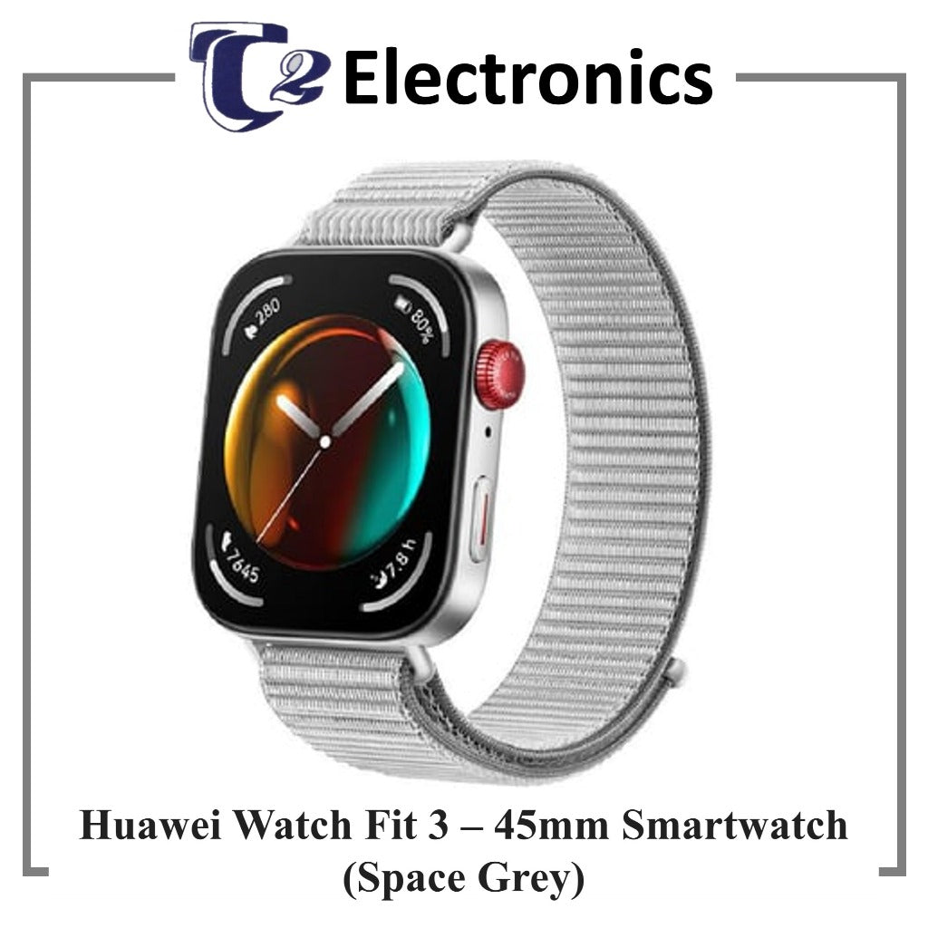 Huawei Watch Fit 3 45mm Smartwatch | Ultra-Slim Design | All-Round Fitness Management