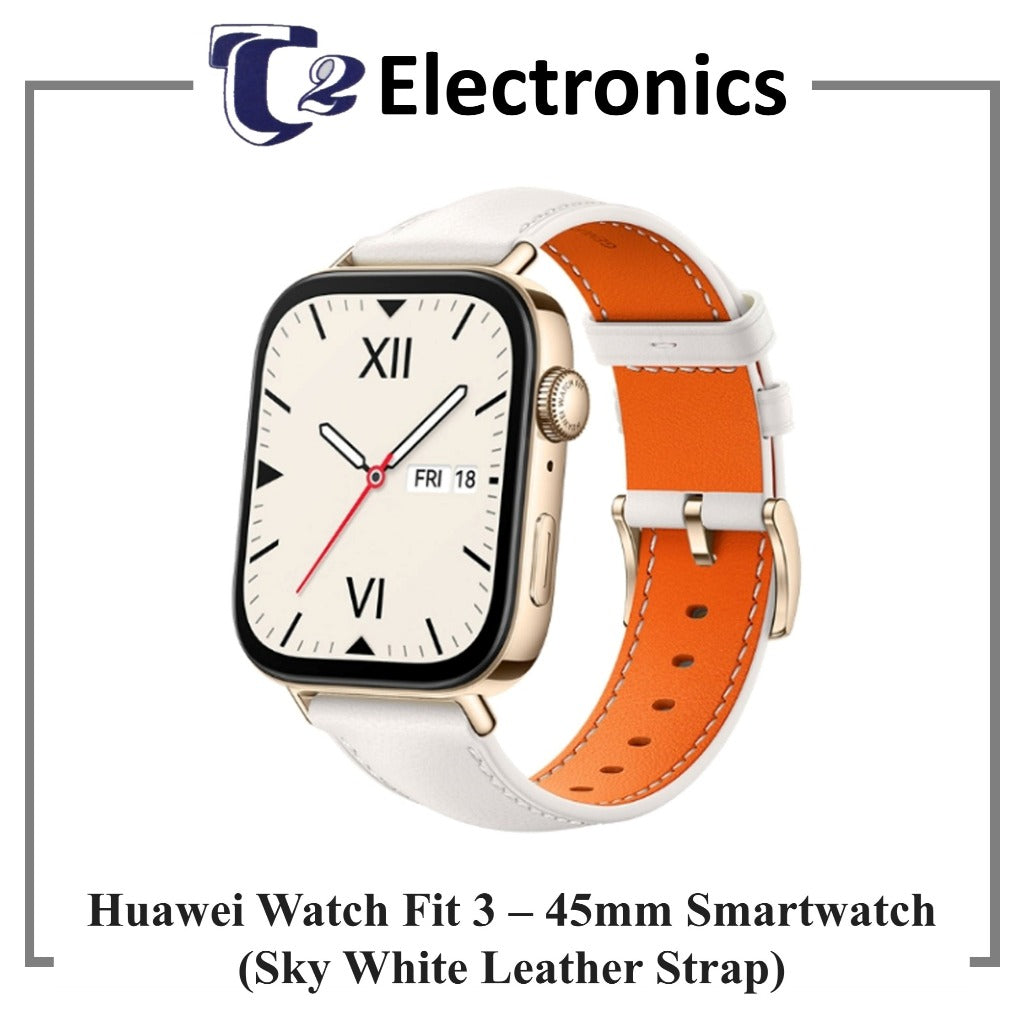 Huawei Watch Fit 3 45mm Smartwatch | Ultra-Slim Design | All-Round Fitness Management
