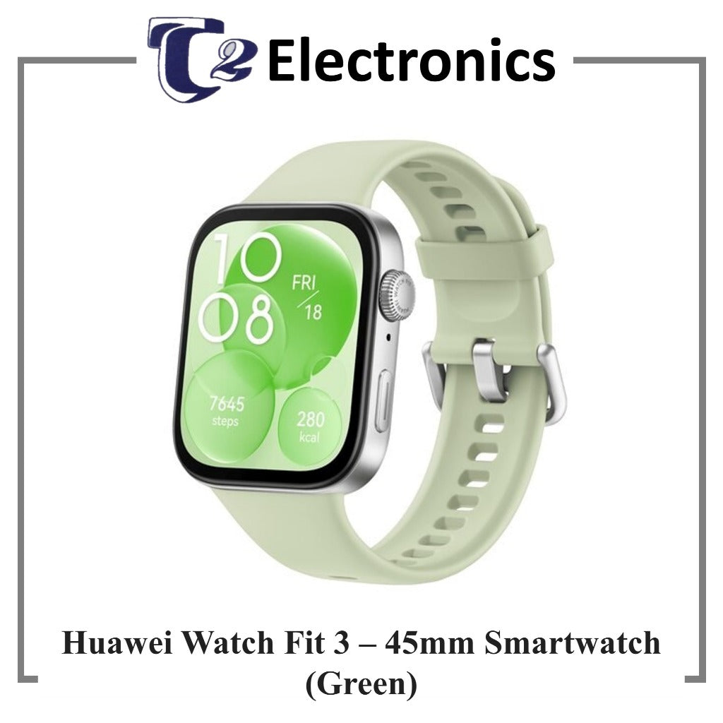 Huawei Watch Fit 3 45mm Smartwatch | Ultra-Slim Design | All-Round Fitness Management