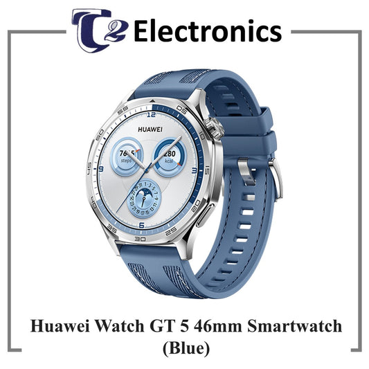 Huawei Watch GT 5 46mm Smartwatch | All-New Running and Cycling Experience | Sharp-Edged Design