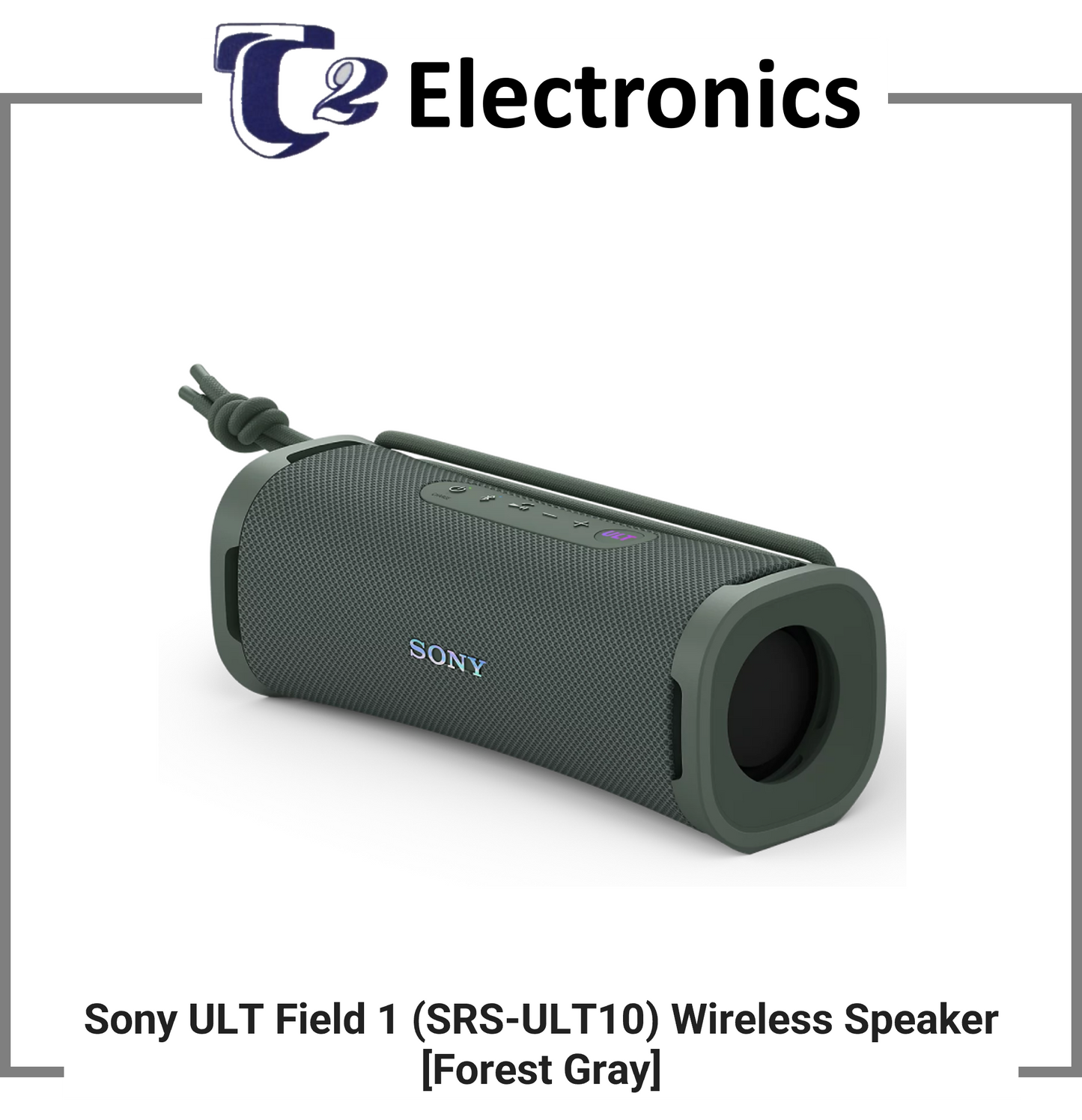 Sony ULT Field 1 (SRS-ULT10) Wireless Portable Speaker - T2 Electronics