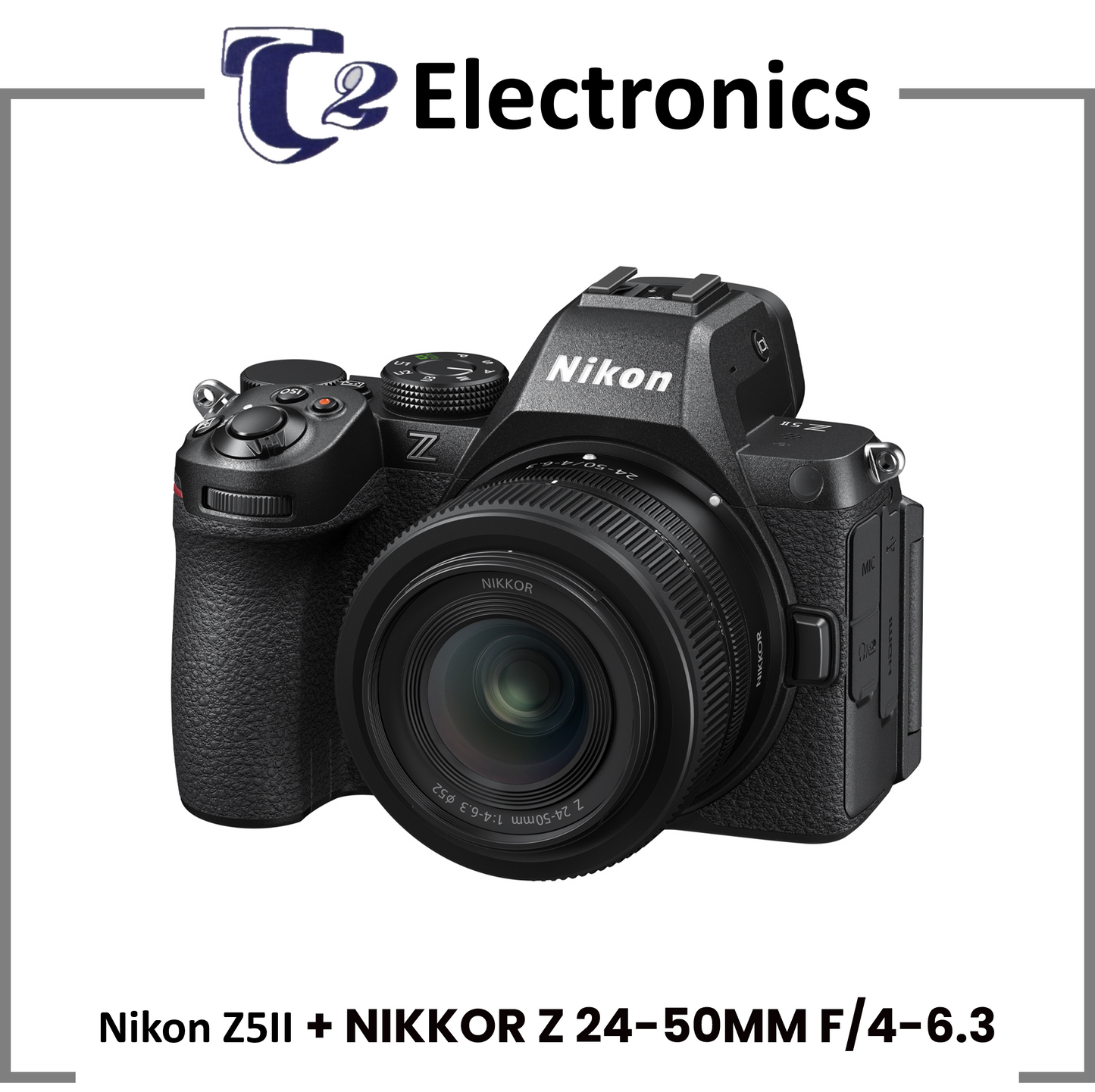Nikon Z5II Mirrorless Camera Body | 24-50mm Lens | 24-70mm Lens | 24-200mm Lens